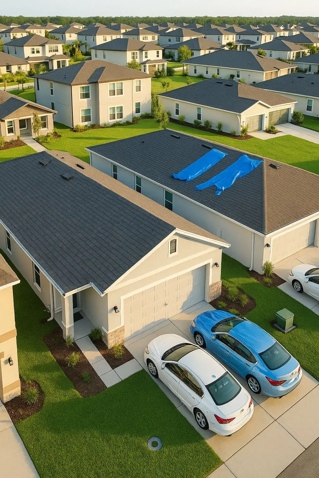 Renovación de techo completada — acabado impecable en Lakeland, Florida